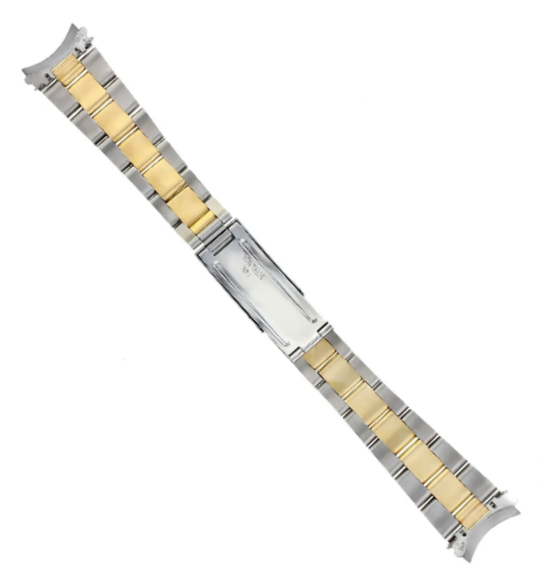 OYSTER WATCHBAND FOR ROLEX DATEJUST 16013 16014 16233 16234 REAL GOLD 14K/S 20MM