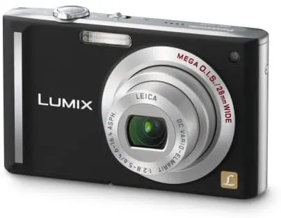Panasonic Lumix DMC-FX55 Digital Camera (Black)