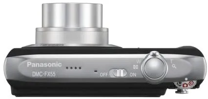 Panasonic Lumix DMC-FX55 Digital Camera (Black)