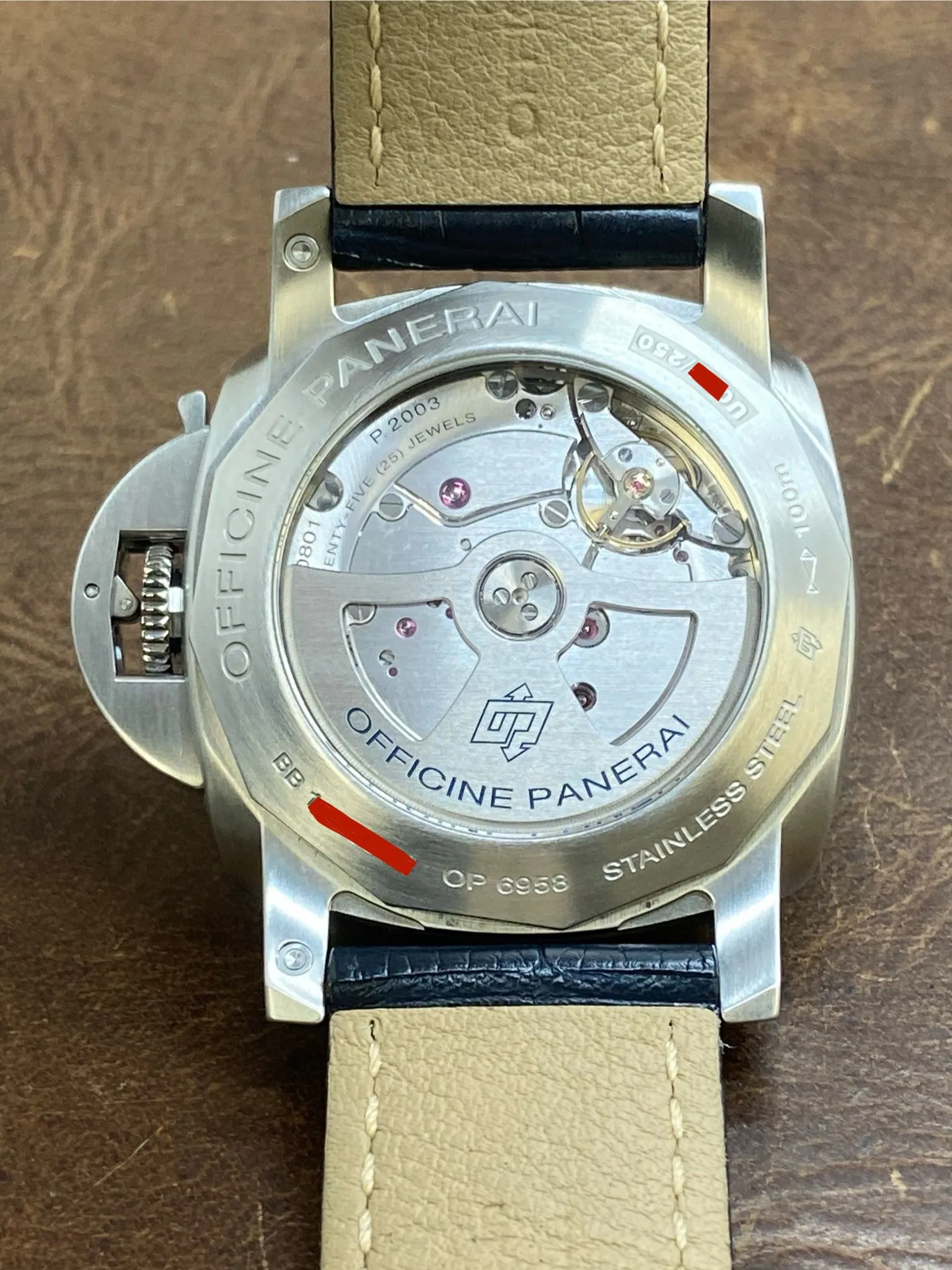 Panerai Luminor 1950 10 Days GMT PAM00986 Blue Dial Automatic Men's Watch