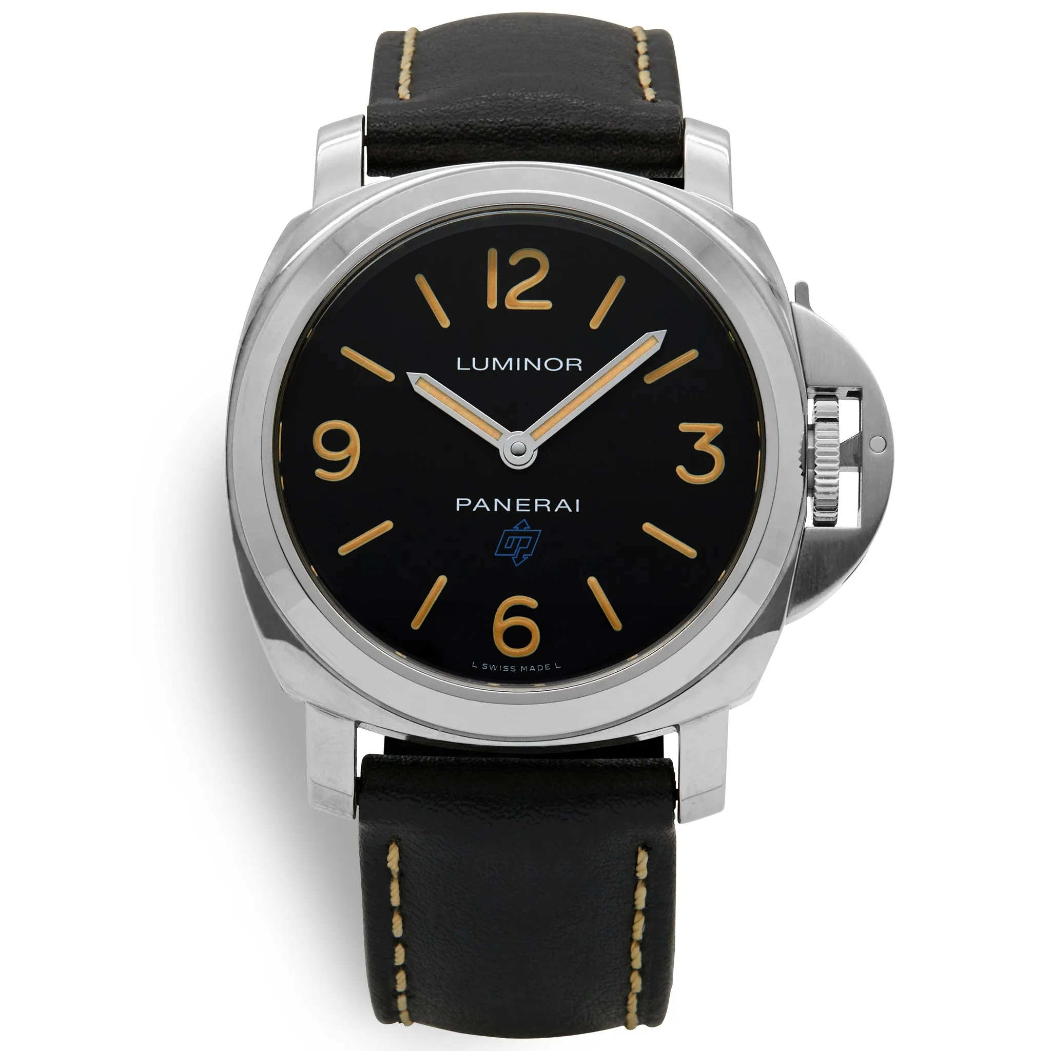 Panerai Luminor Base Logo PAM 634 Black Dial Hand Wind Men's Watch