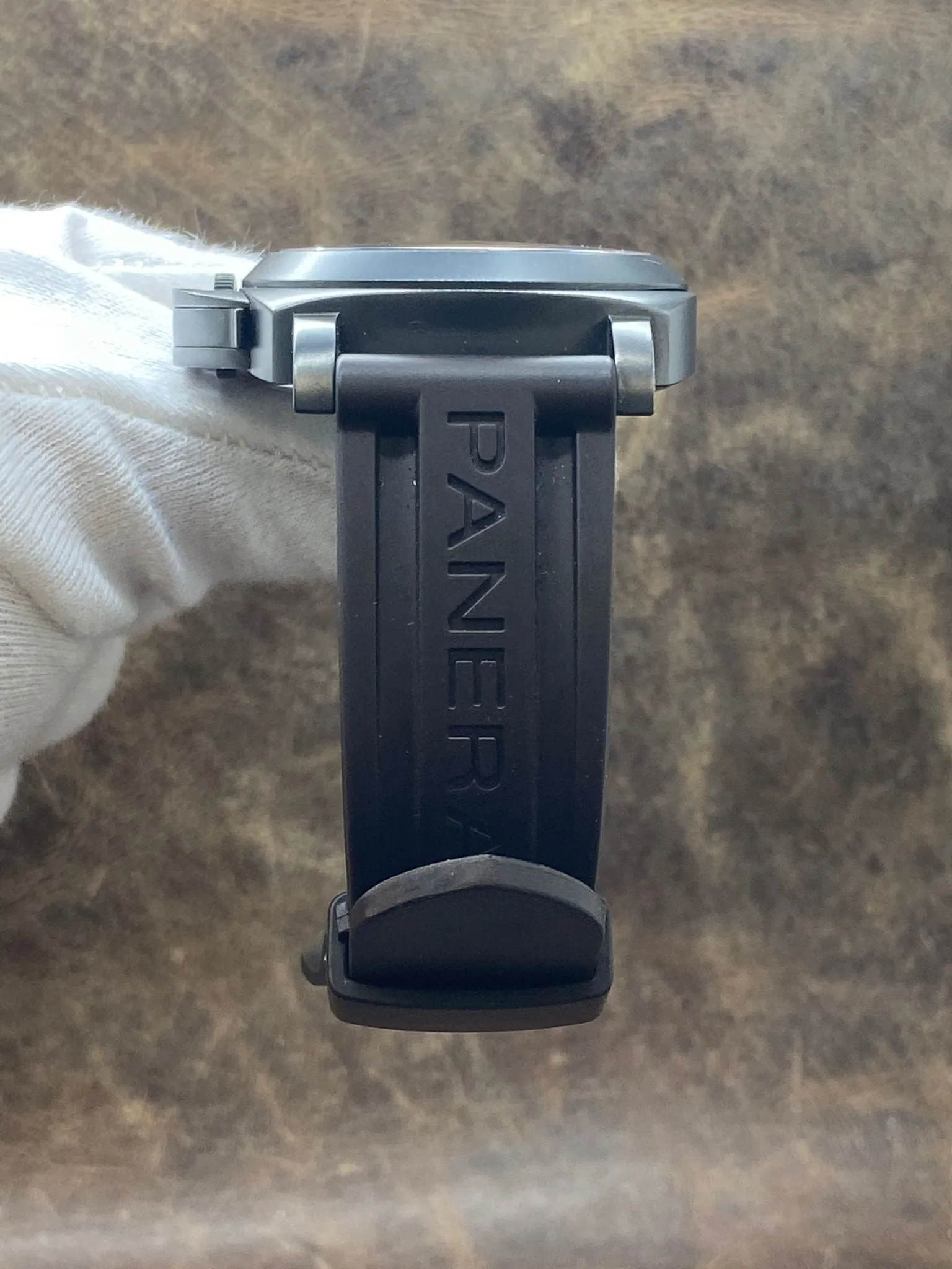 Panerai Luminor Base Logo PVD Paneristi PAM00360 Black Dial Manual Wind Men's Watch
