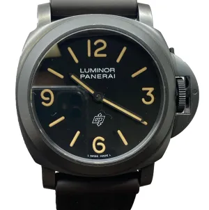 Panerai Luminor Base Logo PVD Paneristi PAM00360 Black Dial Manual Wind Men's Watch