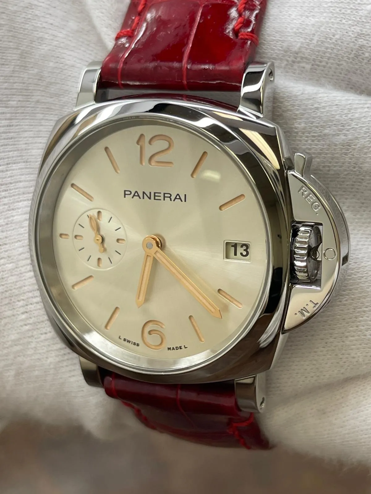 Panerai Luminor Due PAM01248 Ivory  Dial Automatic Watch