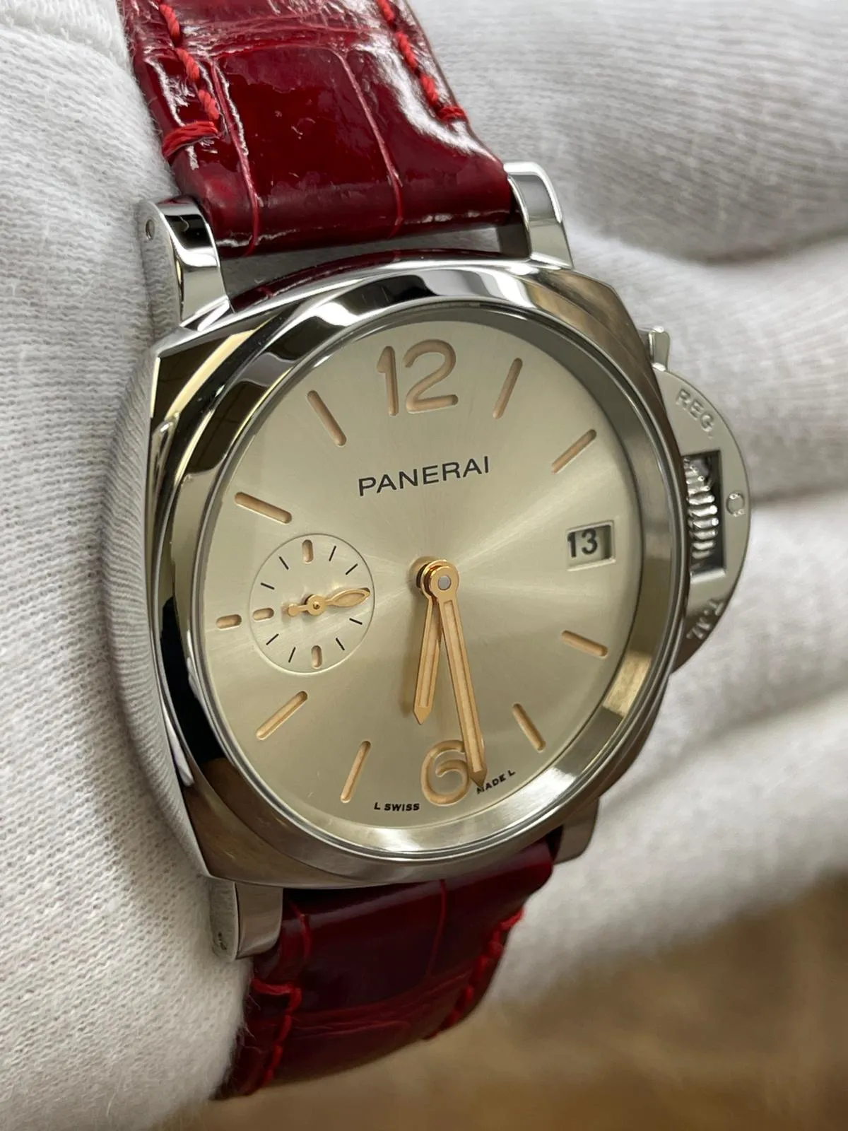 Panerai Luminor Due PAM01248 Ivory  Dial Automatic Watch
