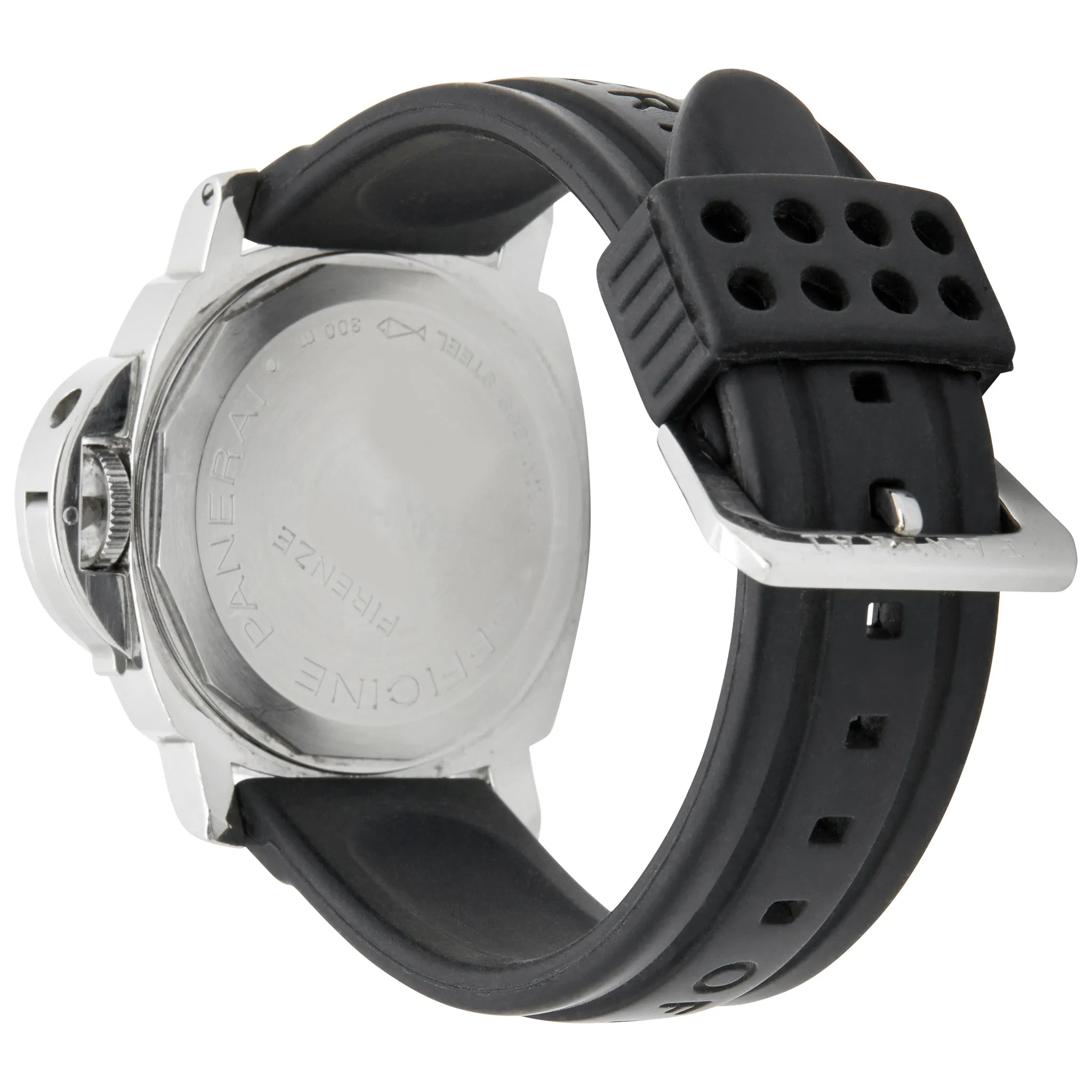 Panerai Luminor Marina Pam 001 Black Dial Hand Wind Men's Watch