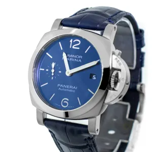 Panerai Luminor Quaranta Steel Blue Arabic 40mm PAM01370