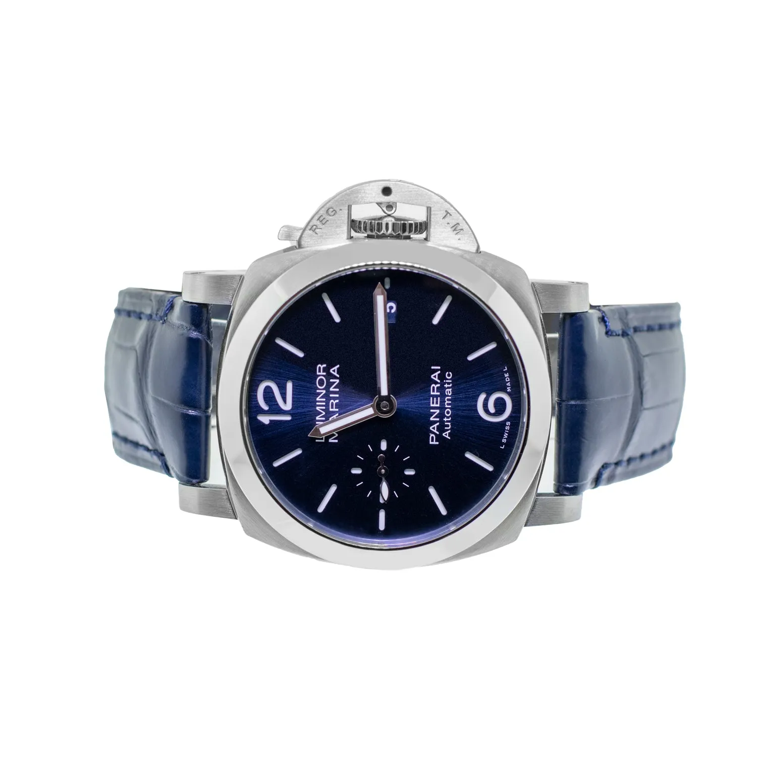 Panerai Luminor Quaranta Steel Blue Arabic 40mm PAM01370