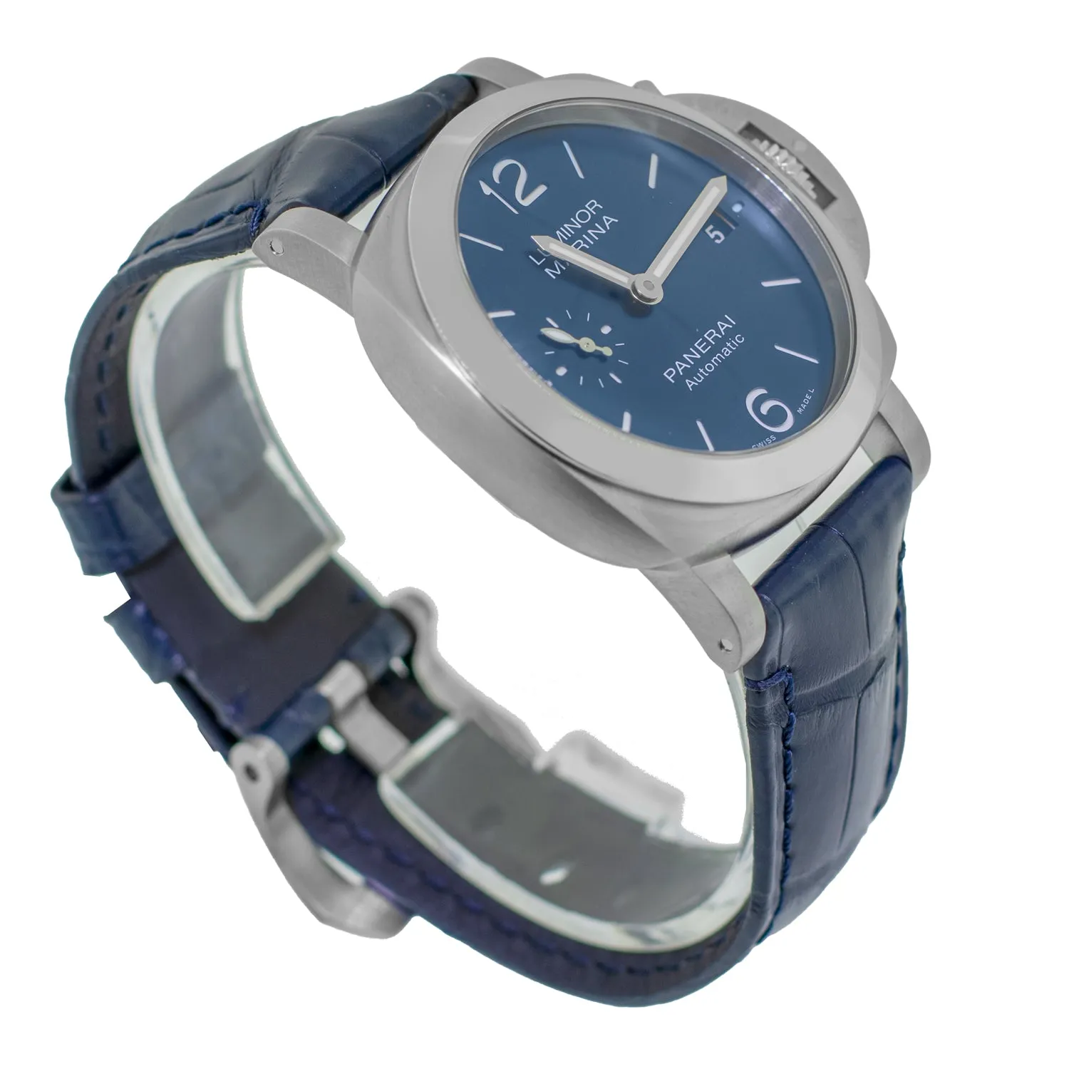 Panerai Luminor Quaranta Steel Blue Arabic 40mm PAM01370