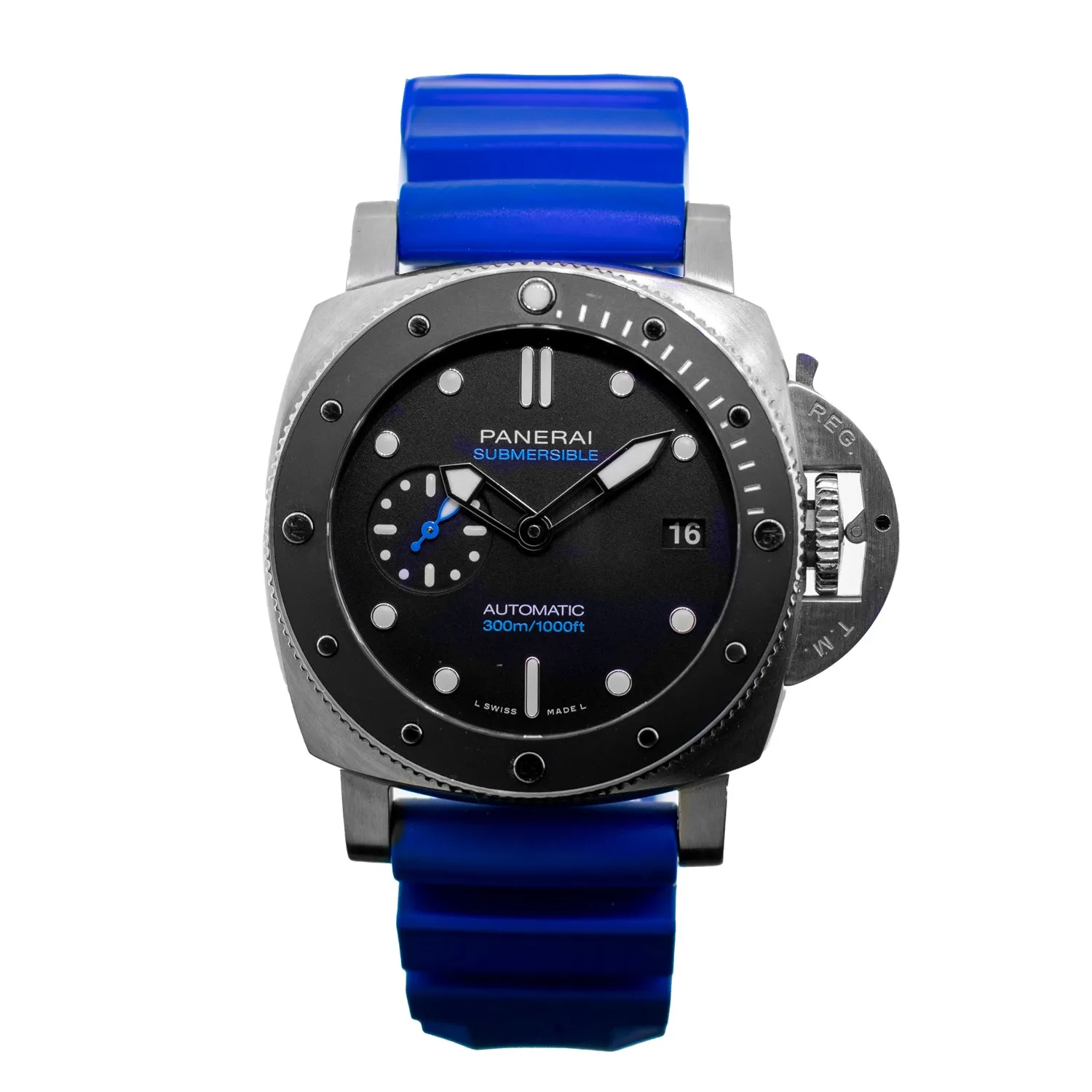 Panerai Luminor Submersible 42mm Stainless Steel Black Arabic Dial PAM00683