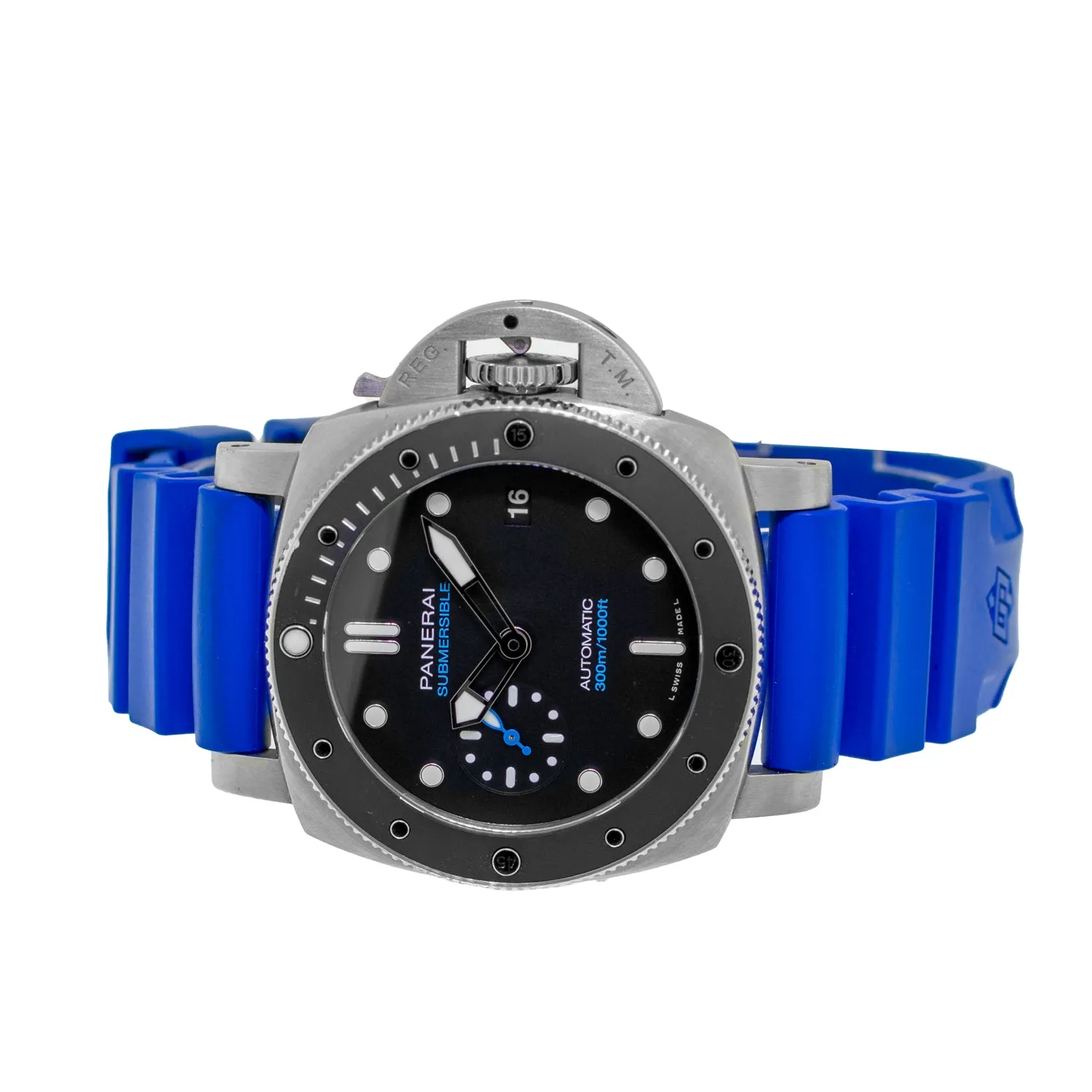 Panerai Luminor Submersible 42mm Stainless Steel Black Arabic Dial PAM00683