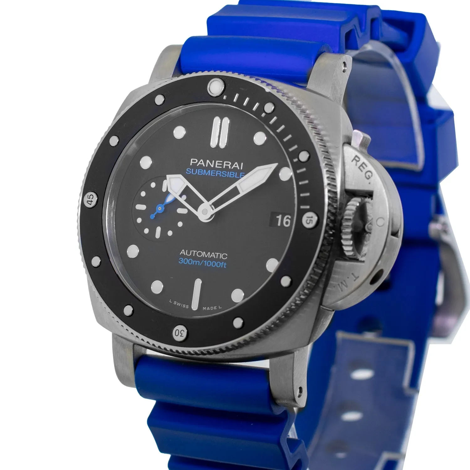 Panerai Luminor Submersible 42mm Stainless Steel Black Arabic Dial PAM00683