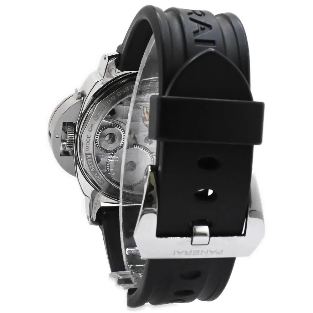 Panerai Men's Luminor Marina 44mm Black Dial Watch Reference #: PAM0111