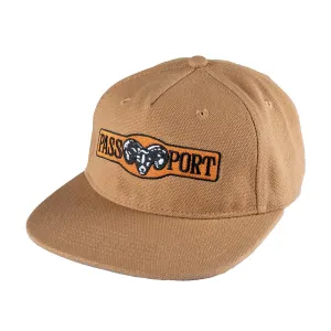 Pass~Port - Ram Heavy Canvas Workers Cap Camel