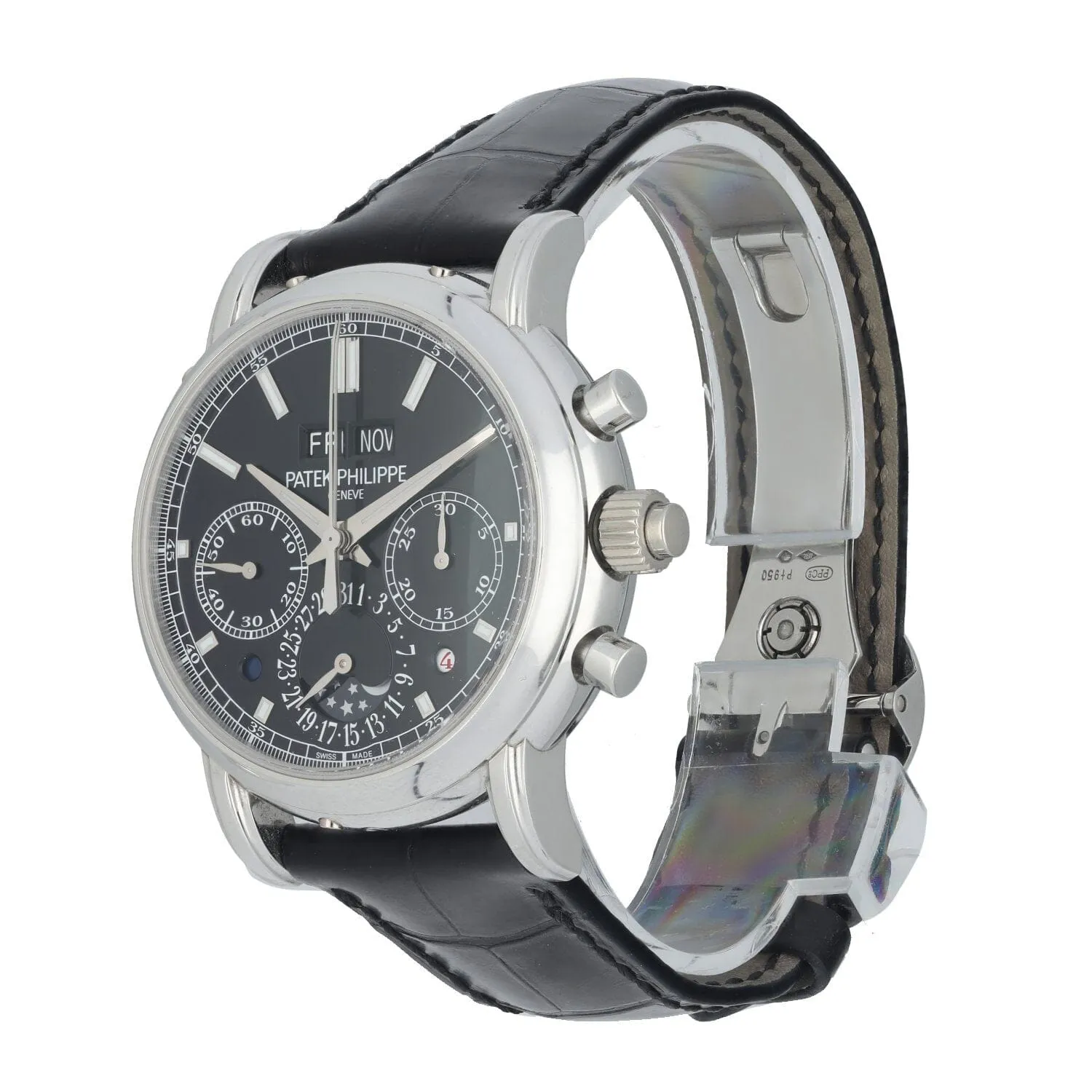 Patek Philippe 5204P Split Second Perpetual Calendar Men Watch Box Papers
