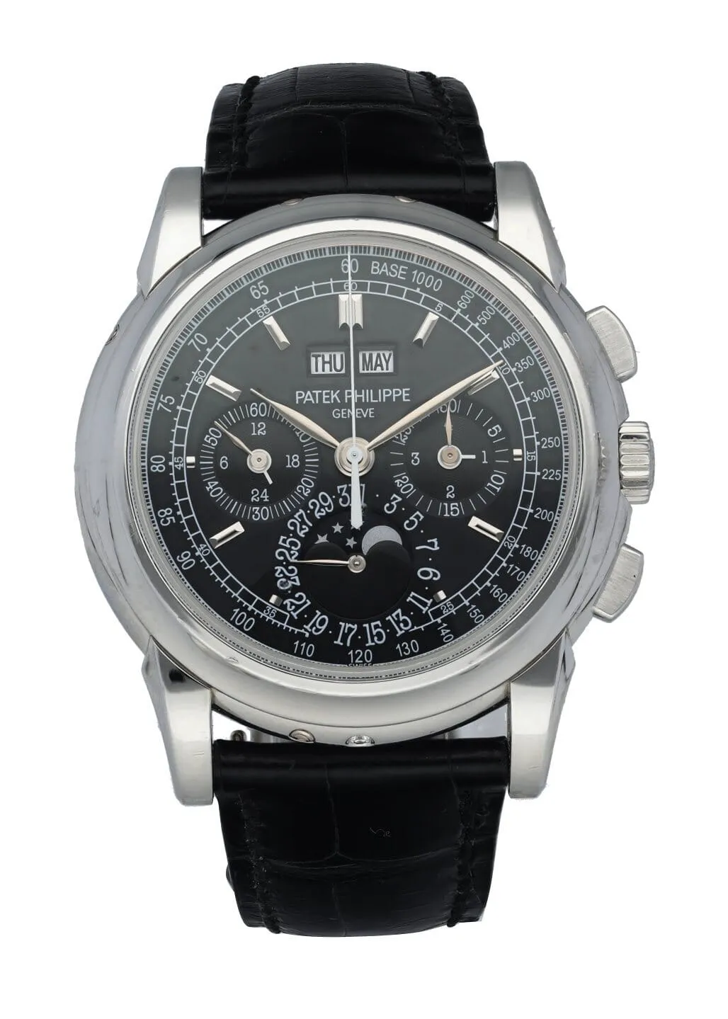Patek Philippe 5970P Perpetual Calendar Chronograph Platinum Men's Watch