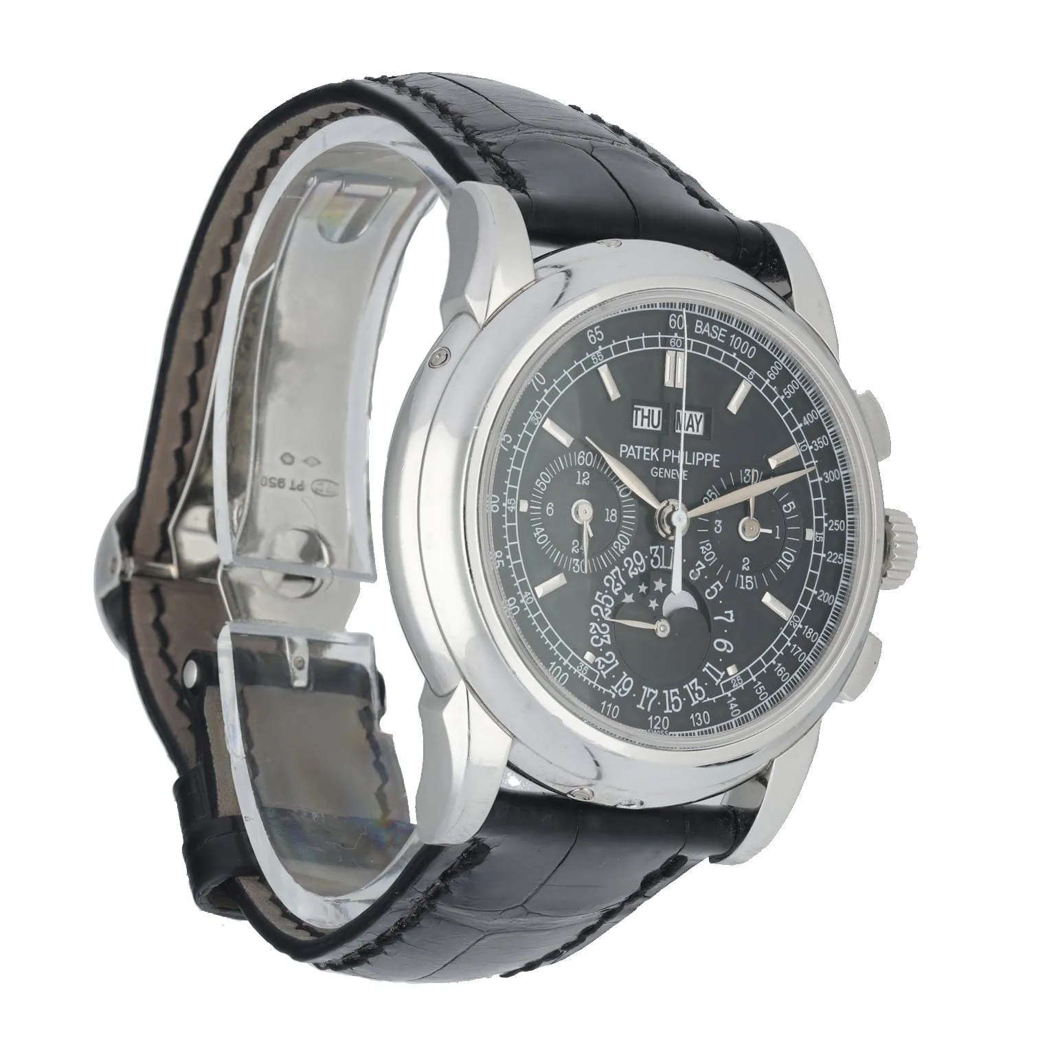 Patek Philippe 5970P Perpetual Calendar Chronograph Platinum Men's Watch