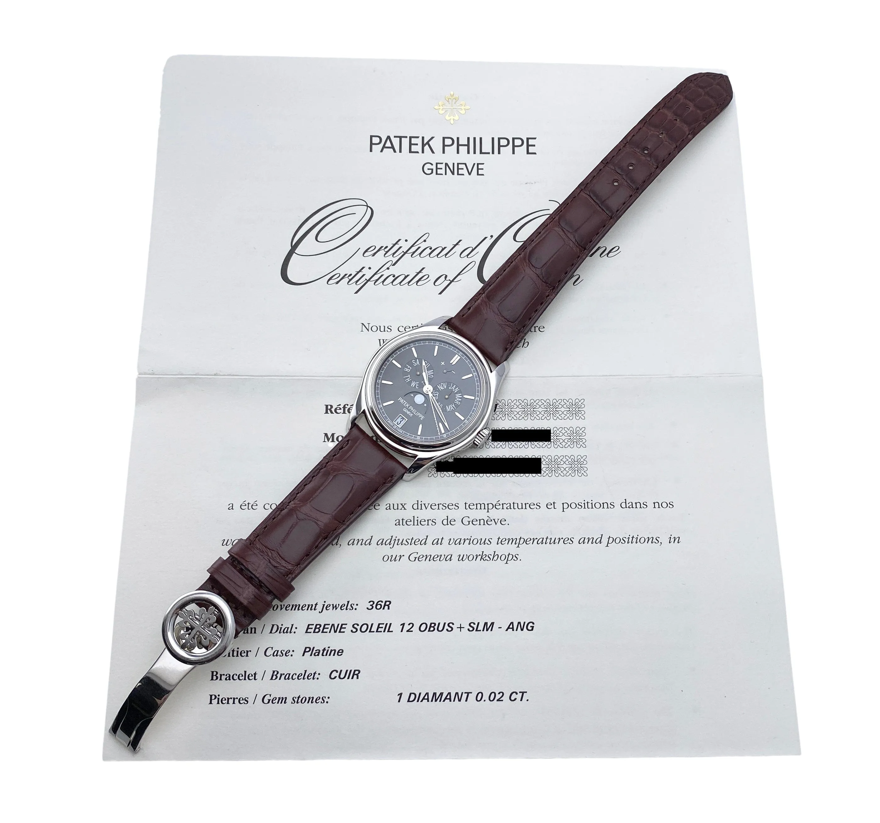 Patek Philippe Annual Calendar 5146P Mens Watch Box Papers