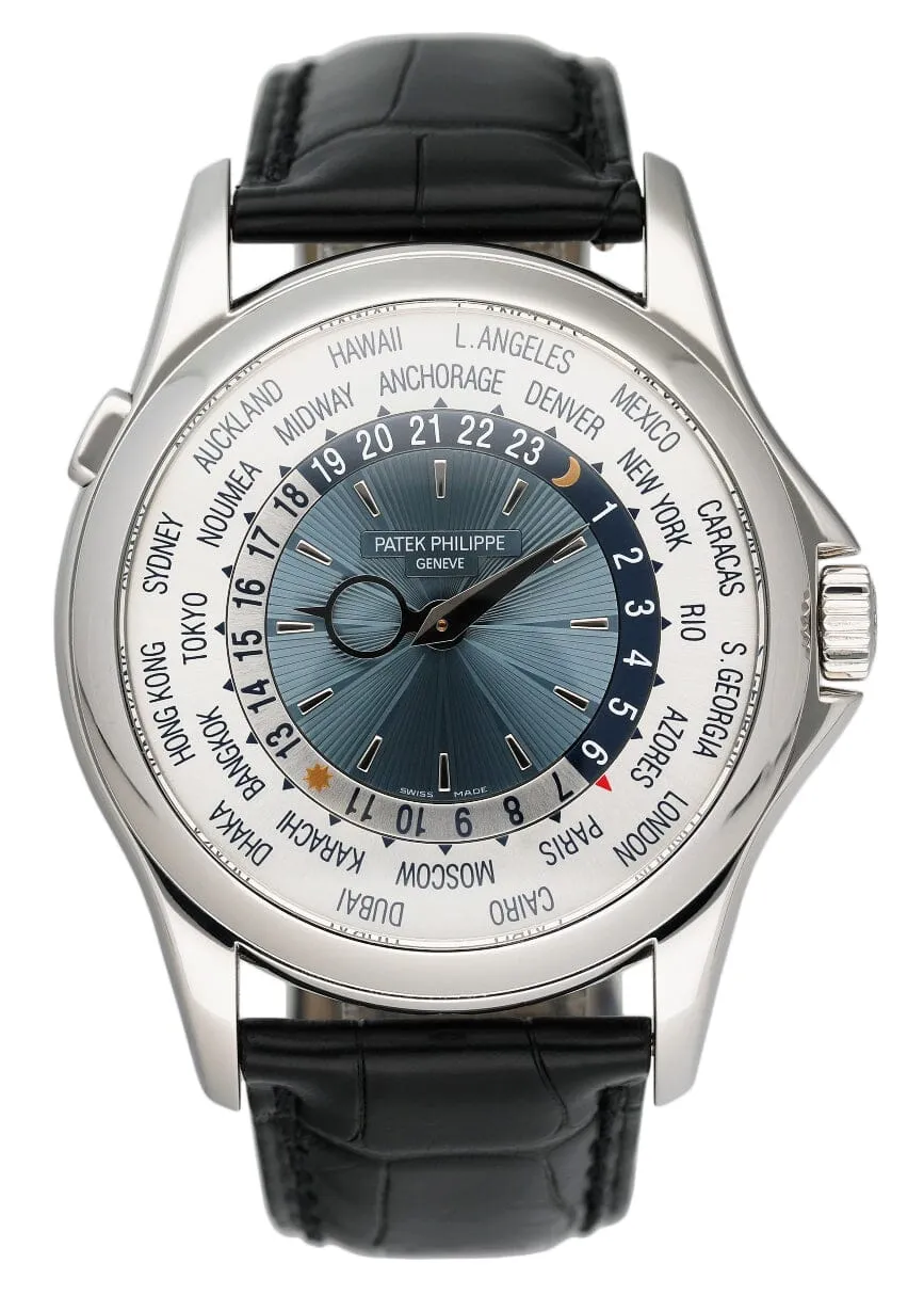 Patek Philippe Complications World Time 5130P Mens Watch With Archives