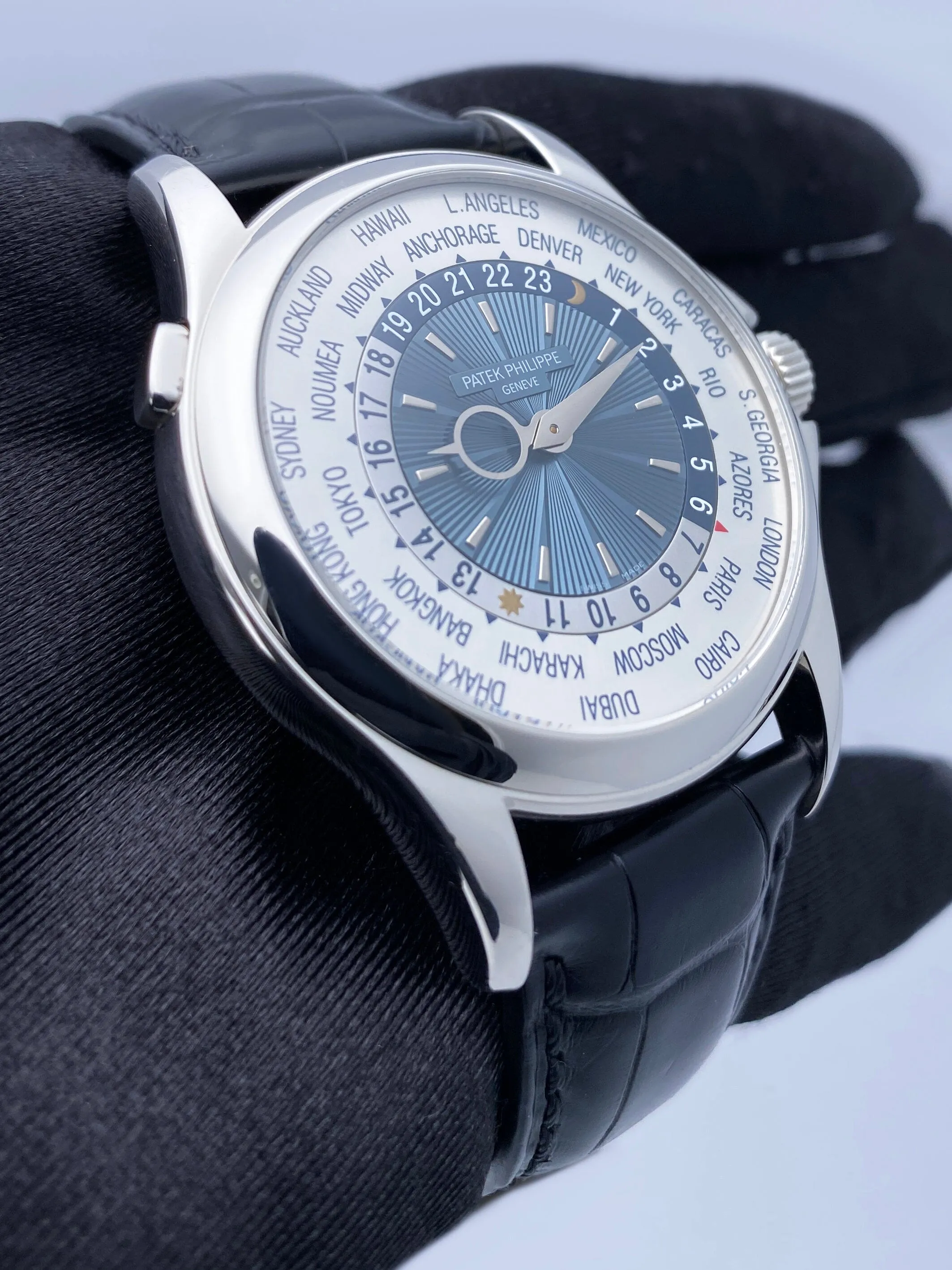 Patek Philippe Complications World Time 5130P Mens Watch With Archives