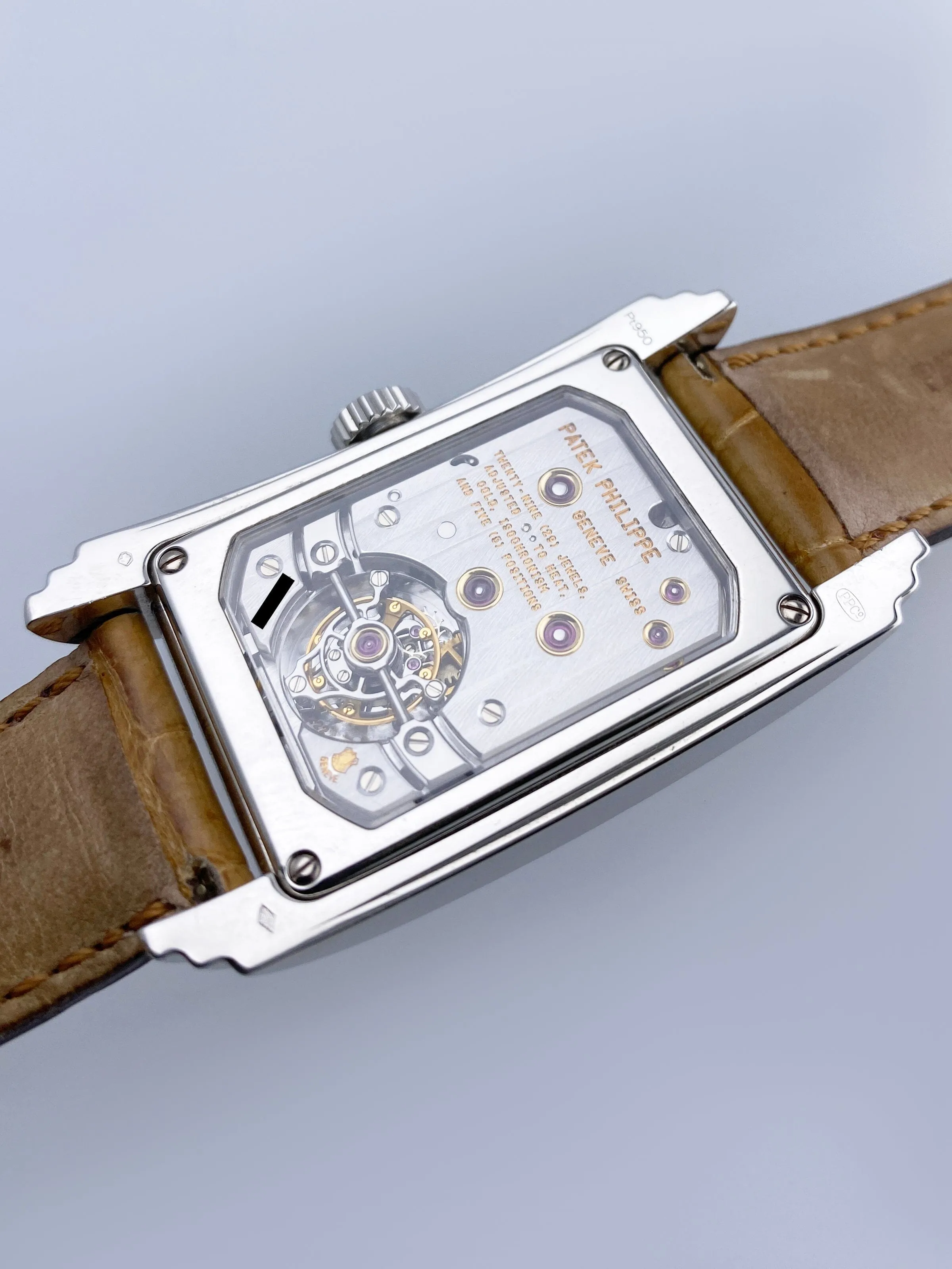 Patek Philippe Gondolo 5101P 10-Day Tourbillon Salmon Dial Mens Watch With Archives