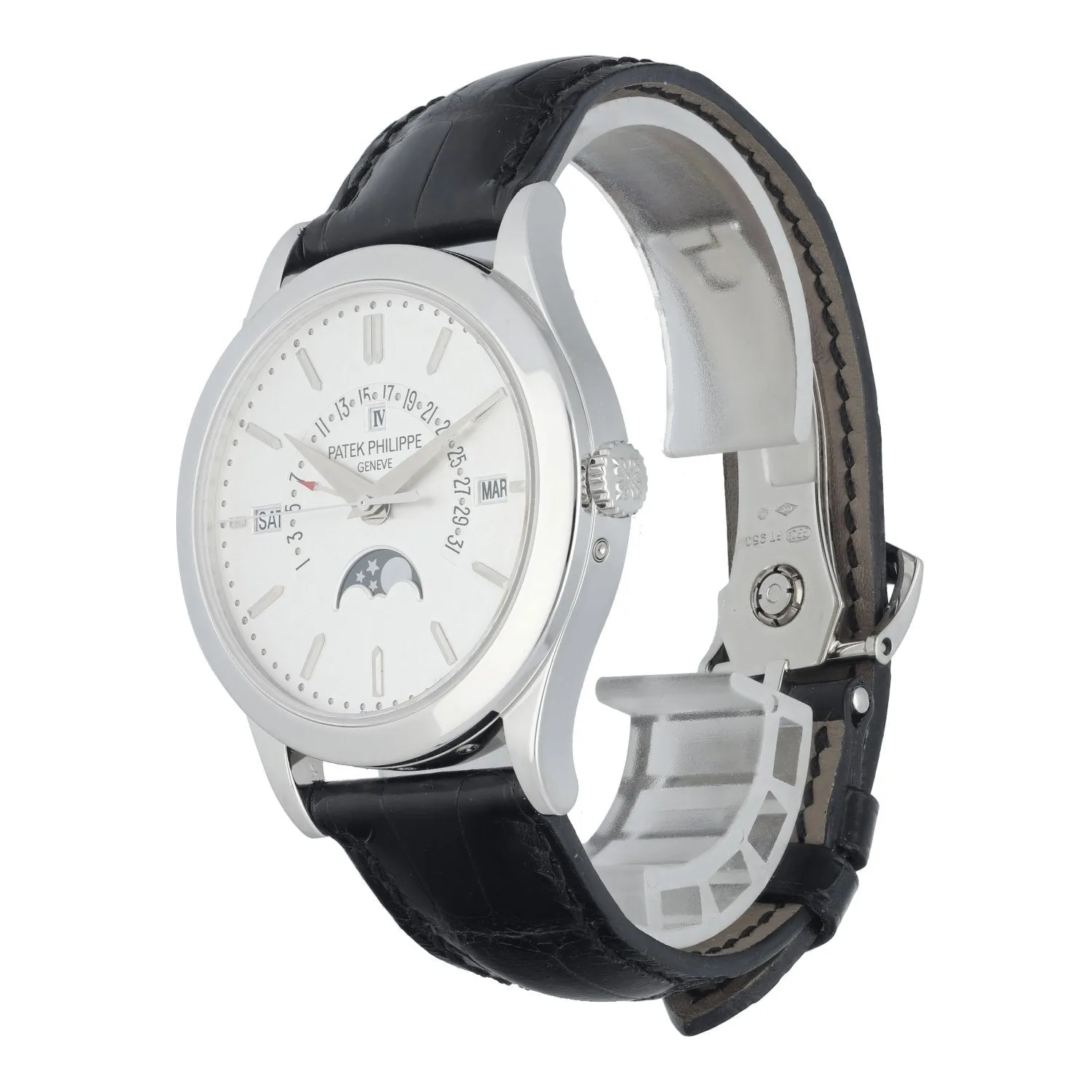 Patek Philippe Grand Complications 5496P-001 Perpetual Calendar Mens Watch Box Papers