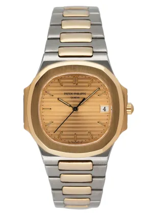 Patek Philippe Nautilus 3900/1JA Champagne Dial Mens Watch