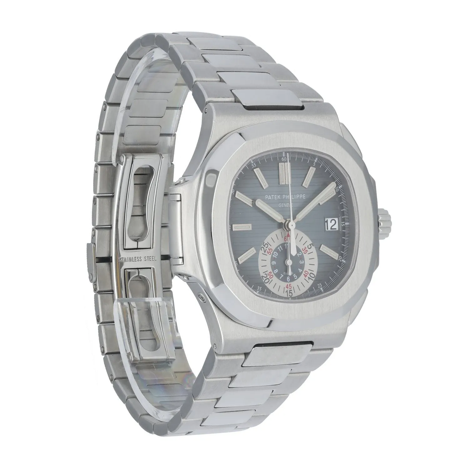 Patek Philippe Nautilus 5980 Blue Nautilus Men's watch Box & Papers