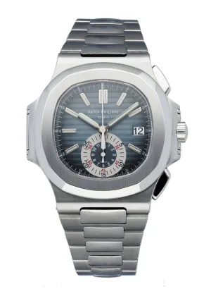 Patek Philippe Nautilus 5980 Blue Nautilus Men's watch Box & Papers