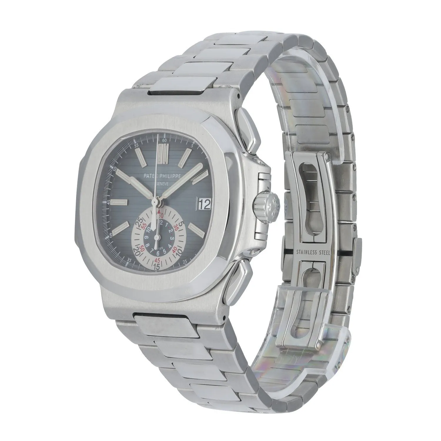 Patek Philippe Nautilus 5980 Blue Nautilus Men's watch Box & Papers