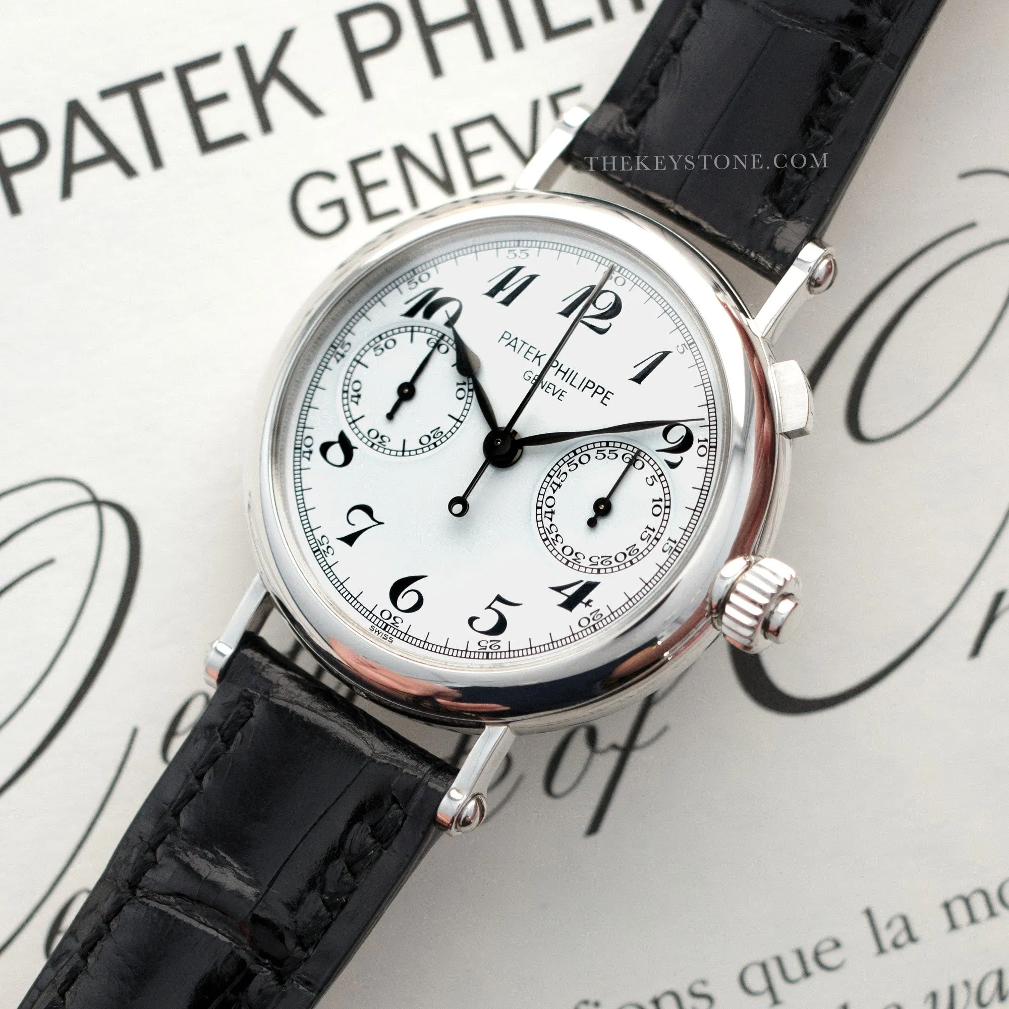 Patek Philippe Platinum Monopusher Split Seconds Chrono Ref. 5959