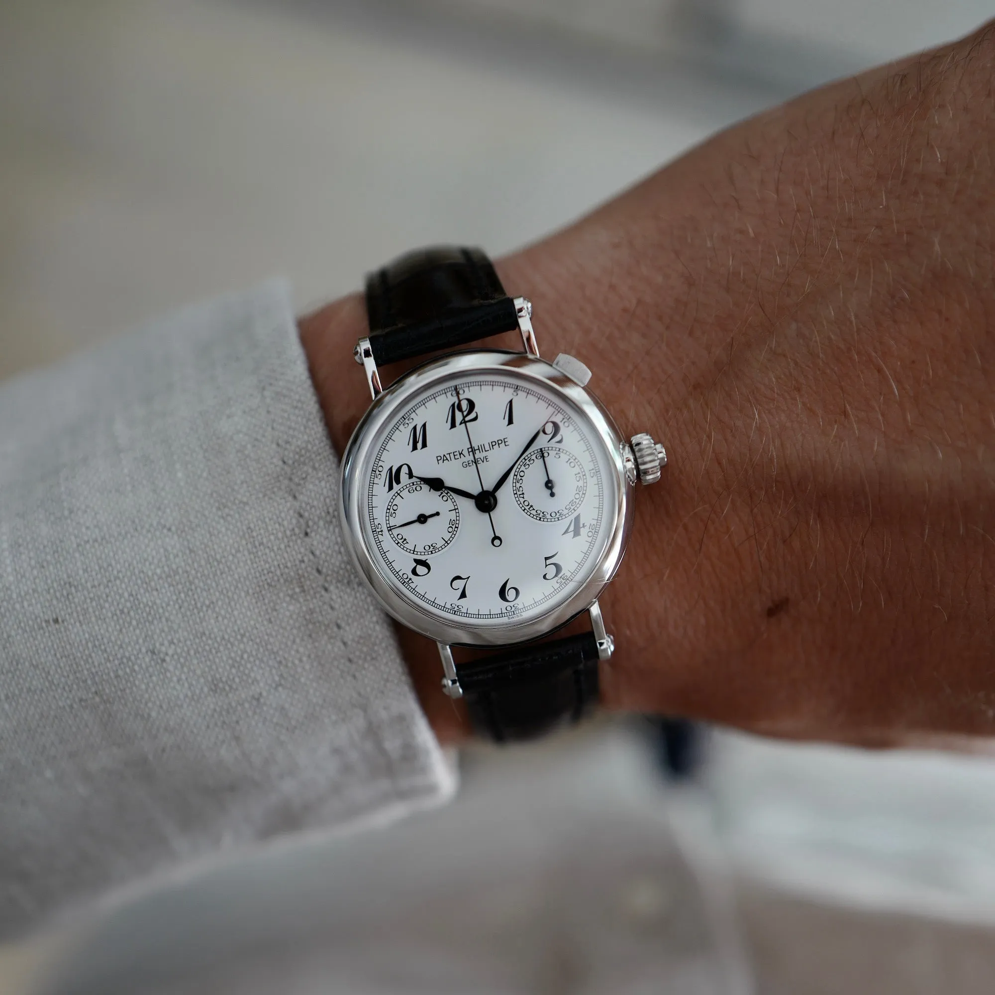 Patek Philippe Platinum Monopusher Split Seconds Chrono Ref. 5959