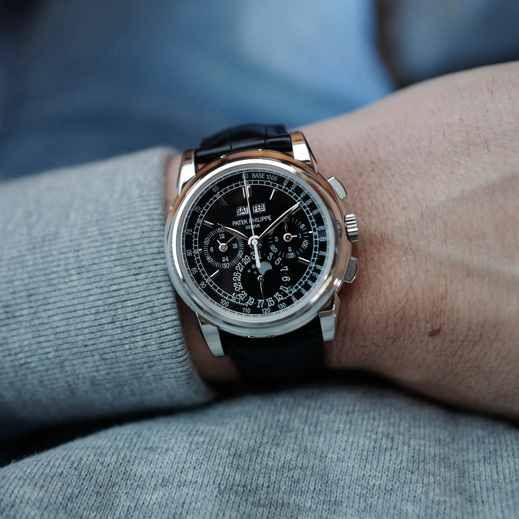 Patek Philippe Platinum Perpetual Calendar Chronograph Ref. 5970
