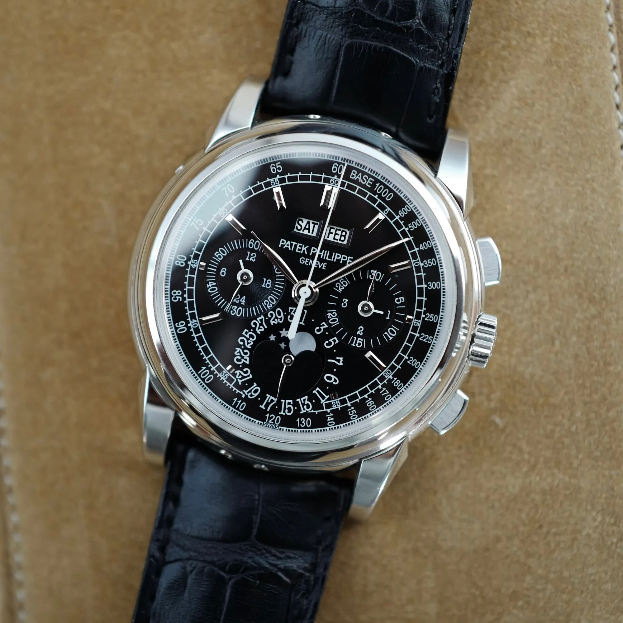Patek Philippe Platinum Perpetual Calendar Chronograph Ref. 5970