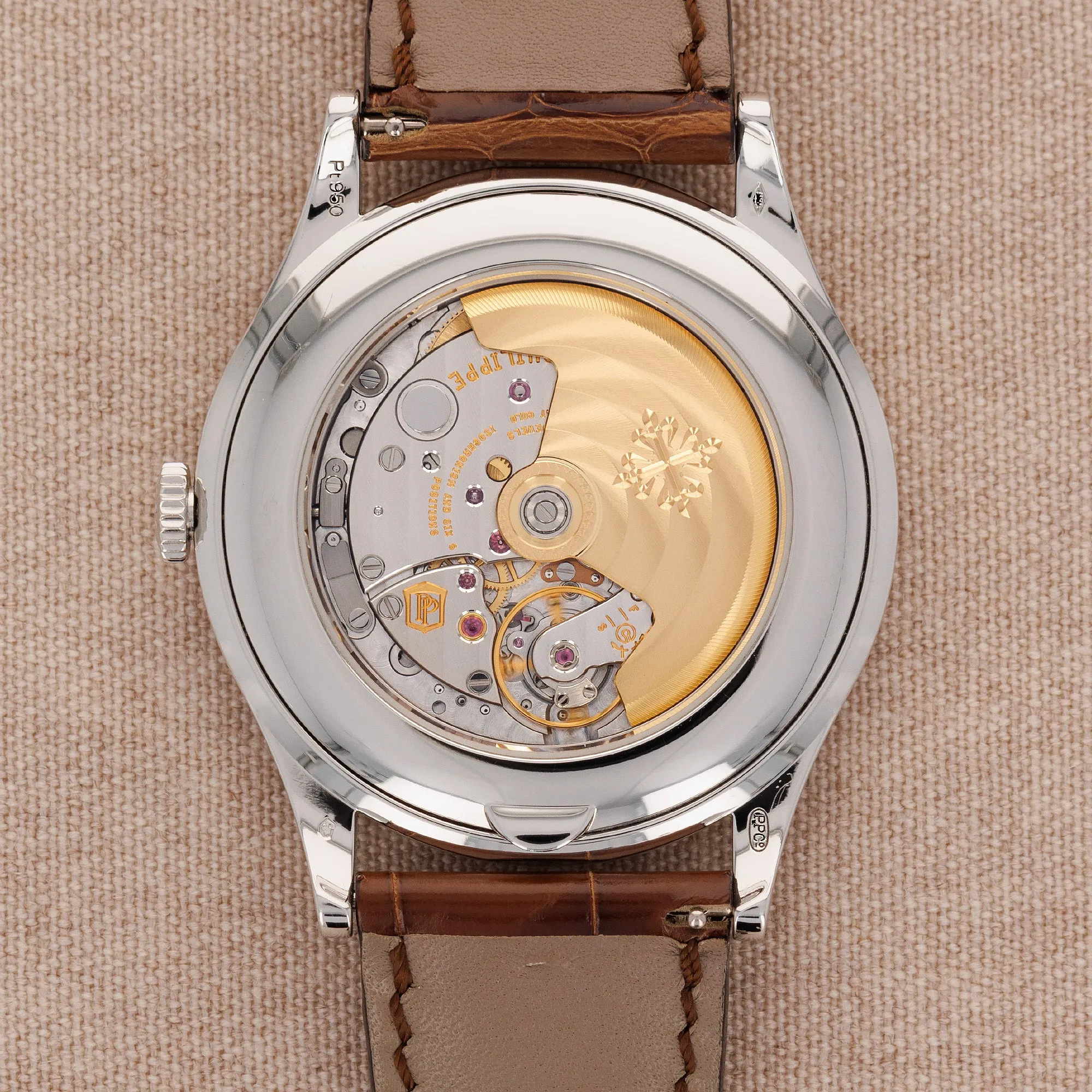 Patek Philippe Platinum Perpetual Calendar Ref. 5496