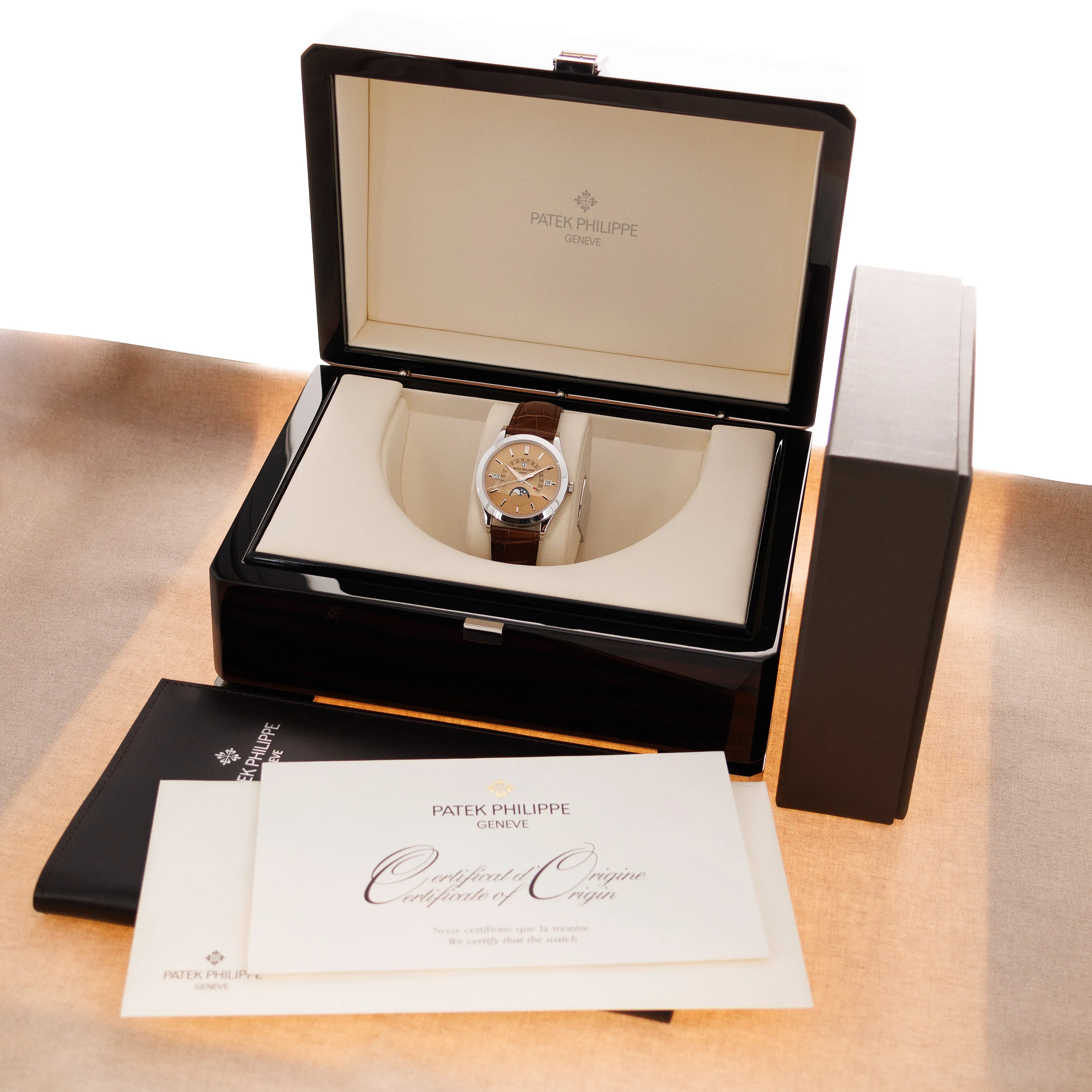 Patek Philippe Platinum Perpetual Calendar Ref. 5496