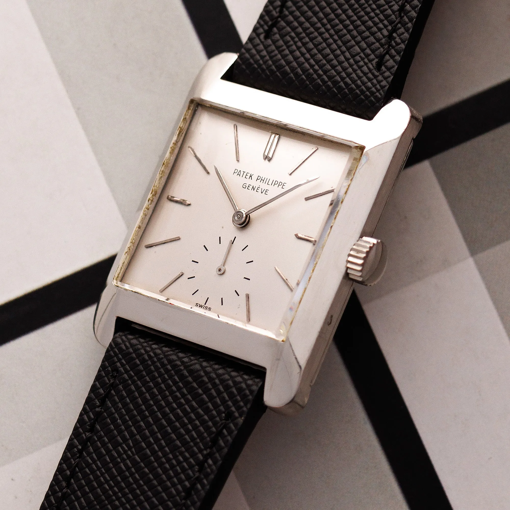Patek Philippe Platinum Square Watch Ref. 2488