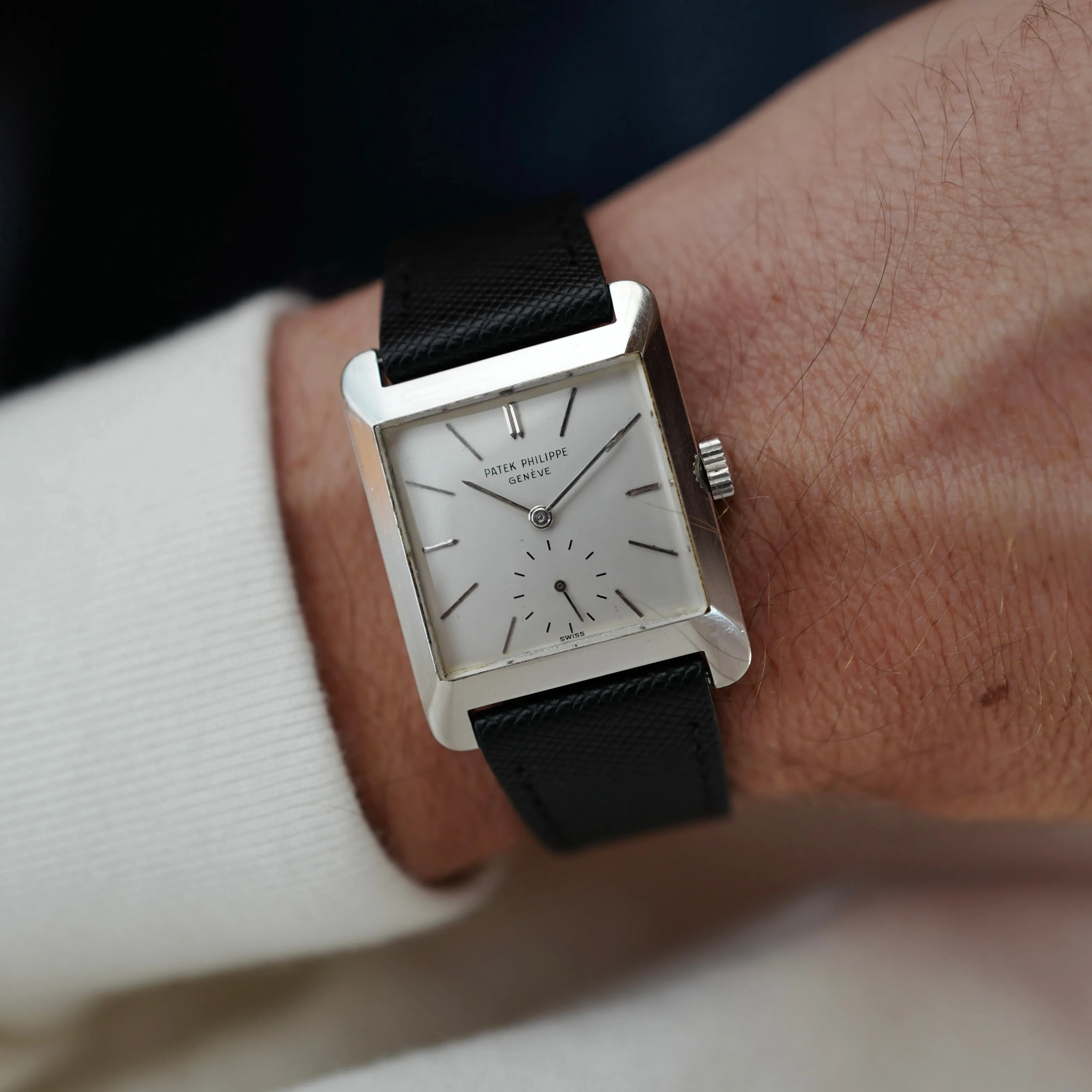 Patek Philippe Platinum Square Watch Ref. 2488