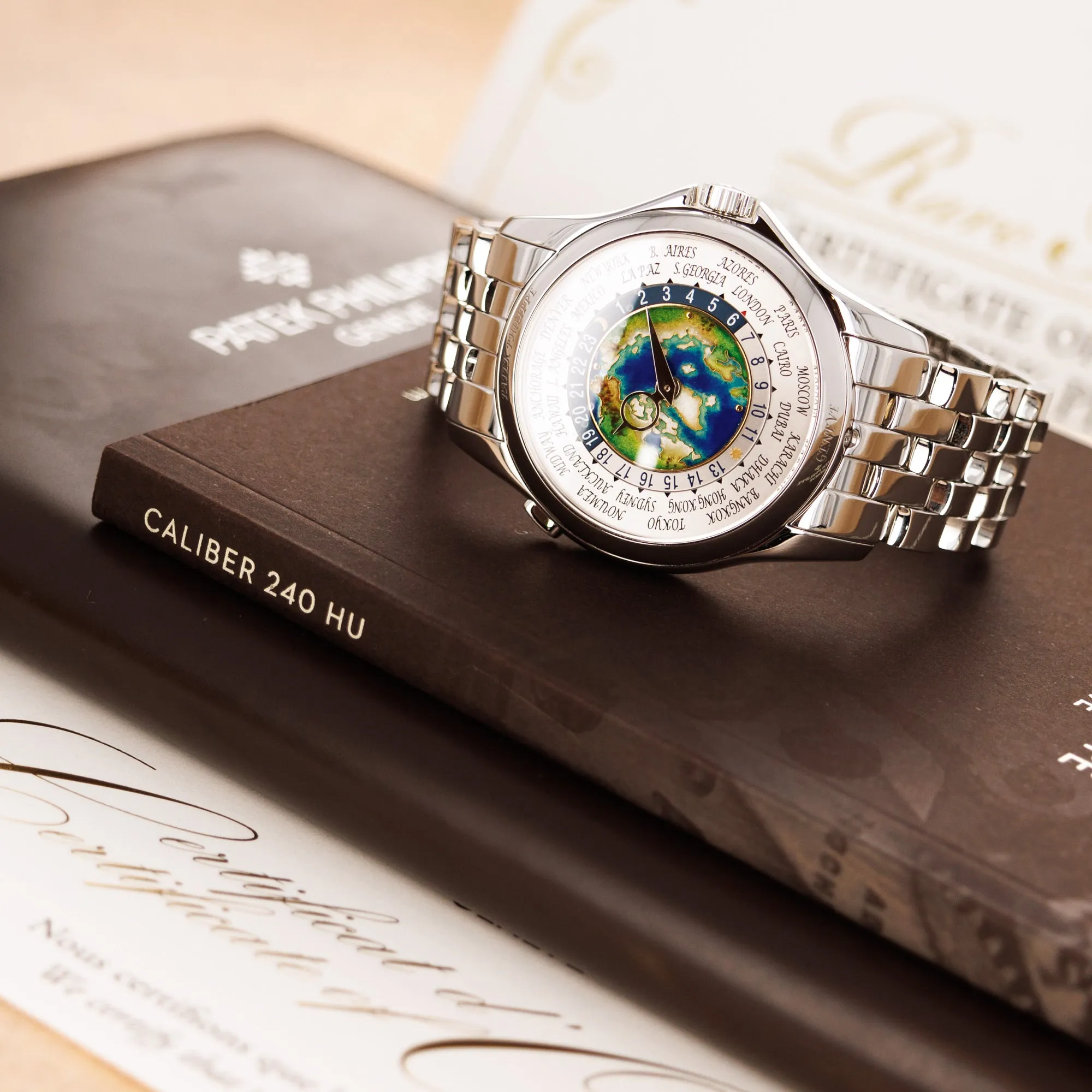 Patek Philippe Platinum World Time Watch Ref. 5131, Single Sealed