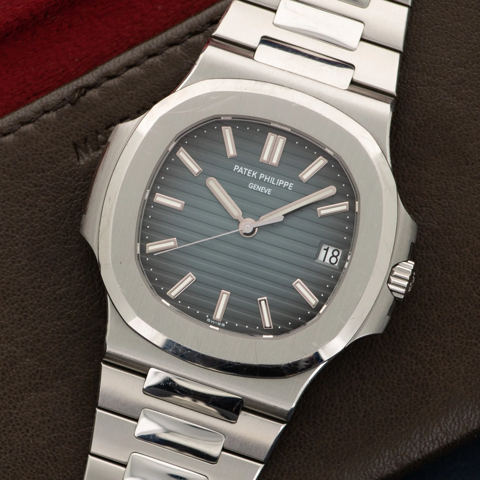 Patek Philippe Stainless Steel Nautilus Watch Ref. 5711/1A