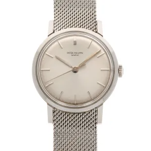 Patek Philippe Steel Calatrava Watch Ref. 3483