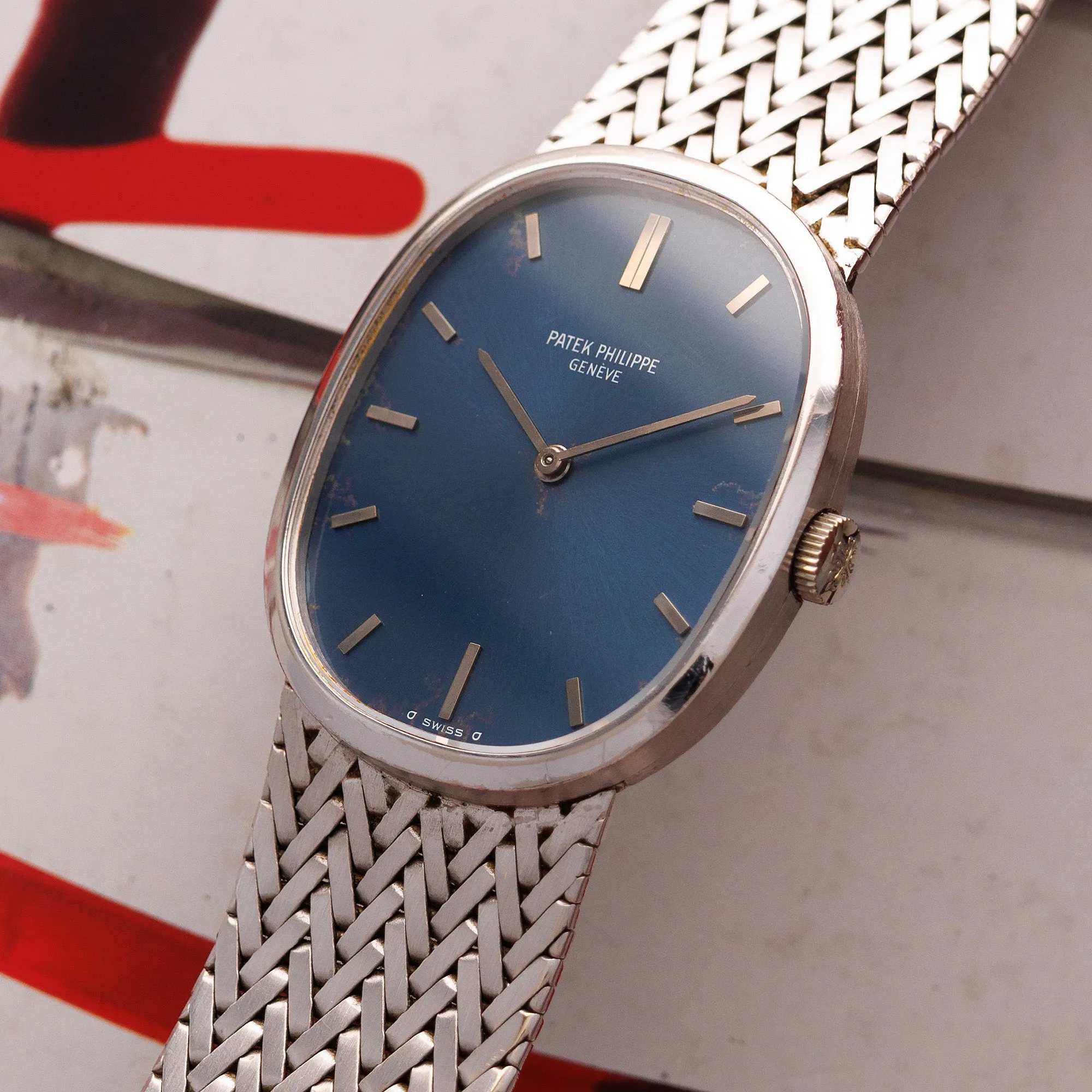 Patek Philippe White Gold Ellipse Ref. 3548