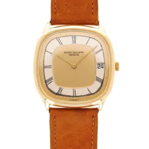 Patek Philippe Yellow Gold Automatic Golden Ellipse Watch Ref. 3874