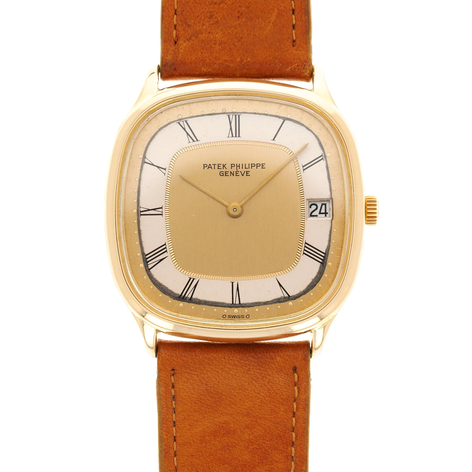 Patek Philippe Yellow Gold Automatic Golden Ellipse Watch Ref. 3874