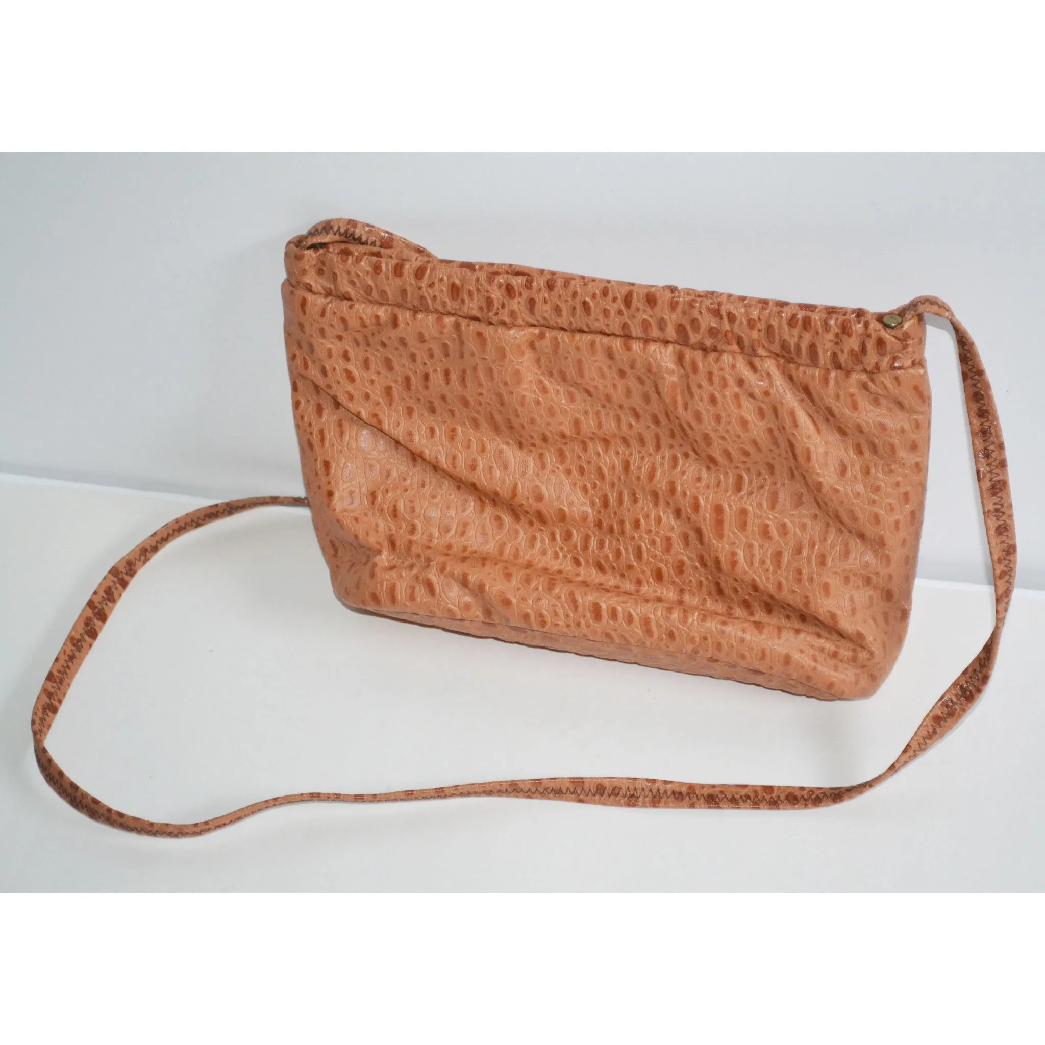 Pebbled Leather Patchwork Purse