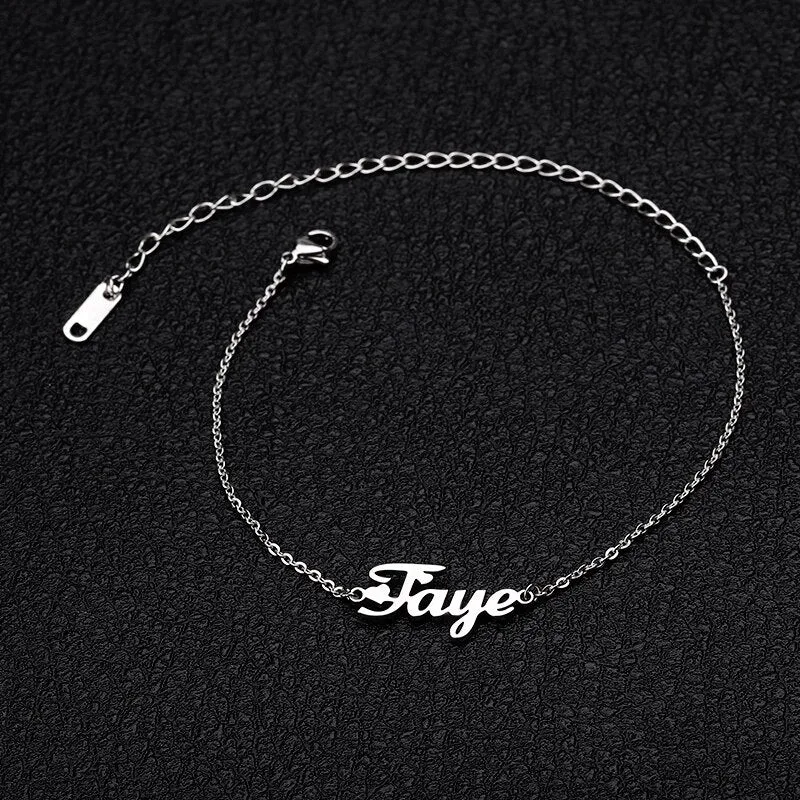 Personalized Custom Name Anklet