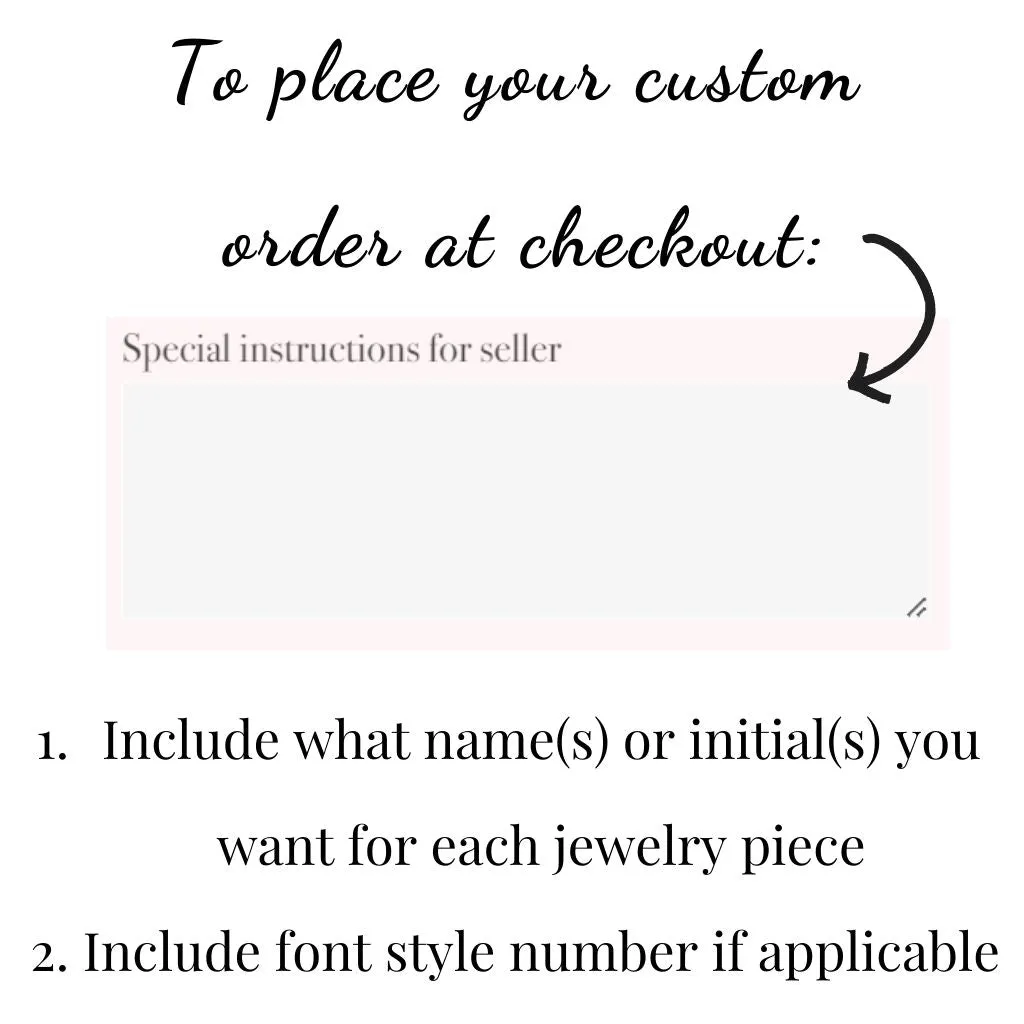 Personalized Custom Name Anklet