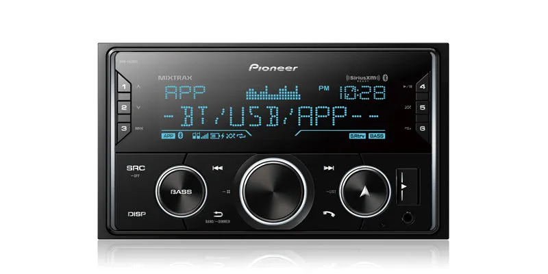 Pioneer MVH-S620BS Double DIN Digital Media Receiver