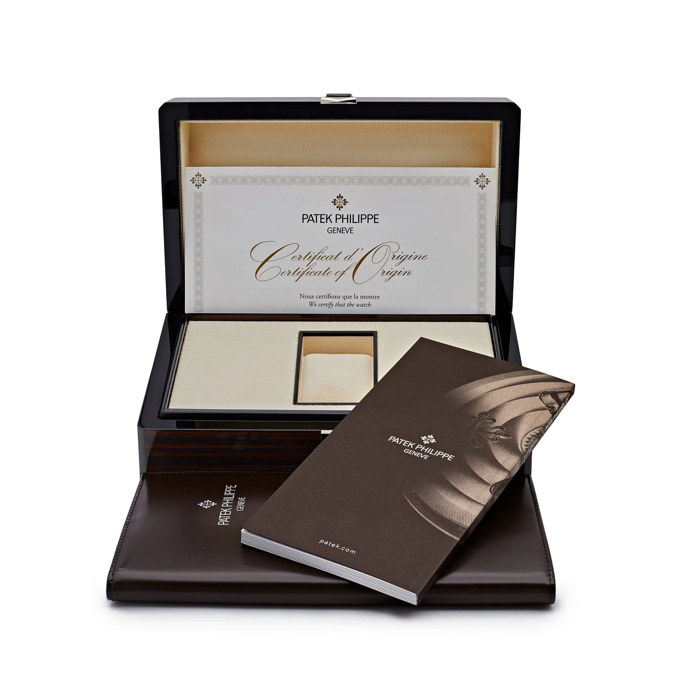 PP Luxury Watches Calatrava 6119G-001 White Gold Grey Dial (2023)