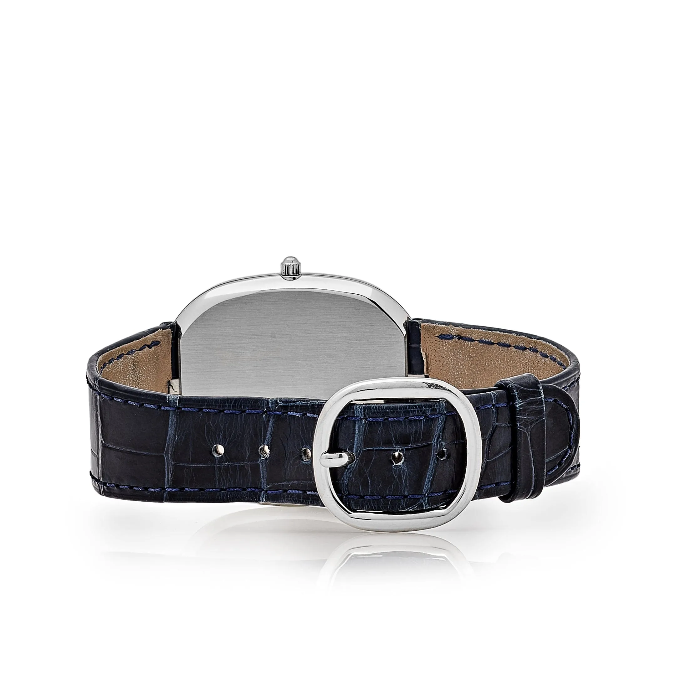 PP Luxury Watches Golden Ellipse 5738P-001 Platinum Blue Dial (2021)